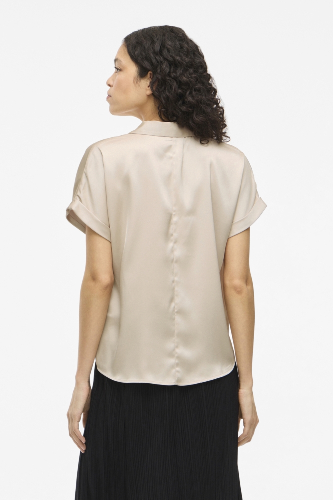 VIENNA RAVENNA S/S TOP - NOOS 14107405 Cement